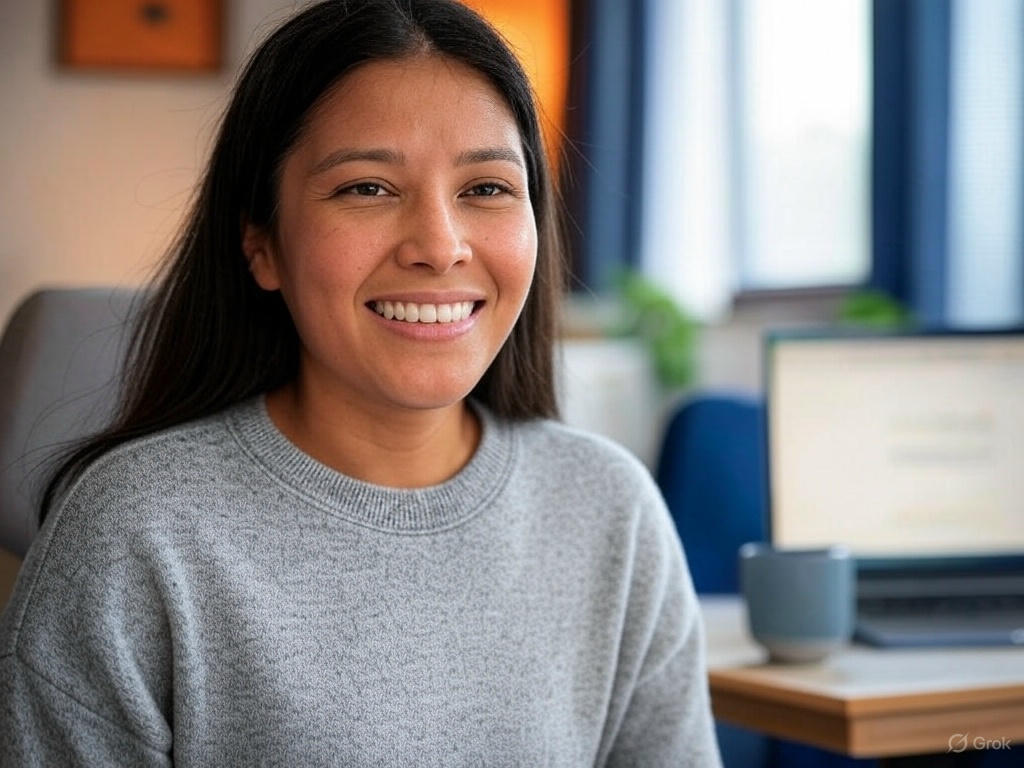 Estudante de pós-graduação EAD estudando online